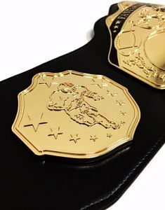 เข็มขัดที่ไม่มีปัญหาเข็มขัดแชมป์สไปค์2มม. รางวัลถ้วยรางวัลสำหรับมวยปล้ำฟุตบอลแฟนตาซีกระเป๋าสีดำอุปกรณ์ศิลปะการต่อสู้ - Product Image 5