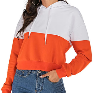 Vêtements pour femmes les plus vendus Excellente performance Sweat à capuche à manches longues de qualité streetwear Drop Shoulder. - Product Image 2