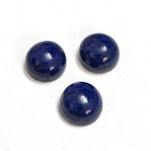 Lote de piedras preciosas de 2,6mm, cabujón redondo de lapislázuli Natural de 4mm, 7,65 CTS, venta de piedras preciosas sueltas de alta calidad, 25 uds. - Product Image 4