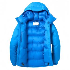 Parka de Invierno para Hombre, de Alta Calidad, con Capucha, Ropa Deportiva, Logotipo Personalizado, Chaqueta Acolchada para Exteriores, Fabricante OEM - Product Image 2