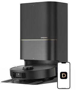 Aspirateur robot authentique DREA ME X40 Ultra avec serpillière amovible et relevable, 3,2 L, noir - Product Image 3