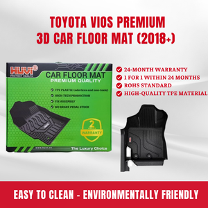 60x70cm taille nouveau tout temps noir couleur ensemble complet 3mm haute qualité Viet Nam 2 ans de garantie TOYOTA VIOS - Product Image 5