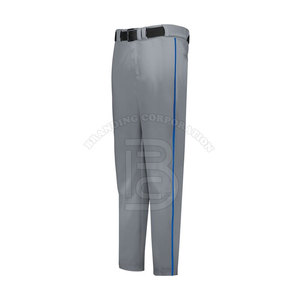 Wholesale Best Design Unisex Baseball Pants High Quality Custom Logo Sublimated Team Pant <b>Plus</b> <b>Size</b> Sportswear Breathable Quick - Product Image 1