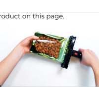 Stand-Up Pouches with <b>Window</b> <b>Panel</b> Rice Paper Food Storage Bags - Product Image 2