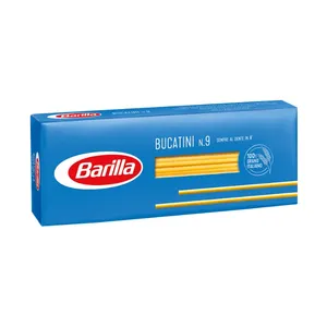 Nieuwste Kwaliteit 100% Durum Tarwe Pure Verse Barilla Bucatini Spaghetti Pasta 500GX24 Voor Bulk