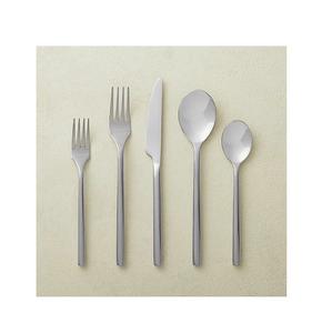 Silver <b>Cutlery</b> Set Stainless Steel Flatware Set with knot handle Tableware Dinnerware Set <b>Vintage</b> <b>Cutlery</b> For Hotel - Product Image 2
