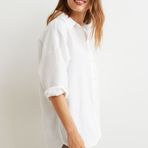 Chemises légères Blouses pour femmes anti-rétrécissement Respirant à séchage rapide vêtements de rue durables Chemise Blouses avec votre propre logo - Product Image 6