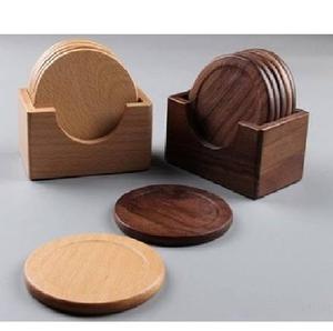 Attractive Design Square Round Acacia Blank <b>Wooden</b> <b>Coaster</b> Drink <b>Coasters</b> for Coffee Table Glasses Tabletop Usage in Low Price - Product Image 6