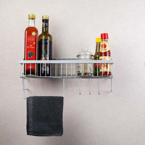 Glass Spice <b>Rack</b> Organize with Style and Clarity <b>Kitchen</b> Hotel Office <b>Storage</b> Holders <b>Racks</b> - Product Image 3