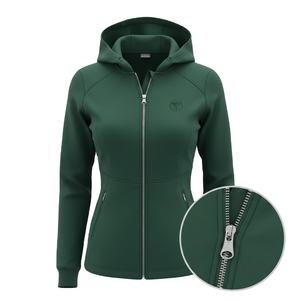 Chaqueta Médica para Mujer, Fabricación OEM/ODM, Ropa Exterior Médica Profesional con Ajuste Cómodo para el Trabajo Diario - Product Image 2