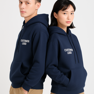 Fabricación a juego Pareja Chándal Ropa Trajes Diseña tu propia pareja Sudadera con capucha Logotipo personalizado - Product Image 1