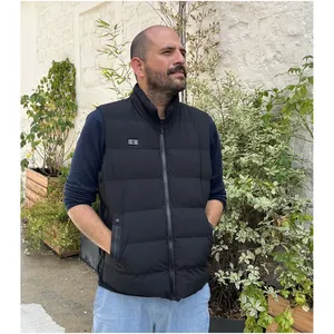 G01 Gilet chauffant sans manches avec batterie externe pour réchauffer les mains et les pieds - Product Image 2