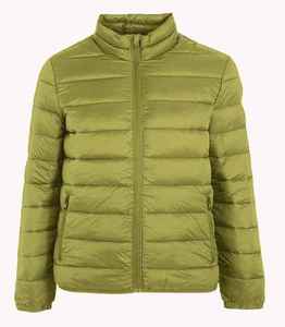 Chaqueta Bomber de Punto de Primera Clase, Talla Grande, Reversible, de Algodón, Impermeable, Transpirable, Informal, Lisa, de Invierno, con Cuello en V - Product Image 1