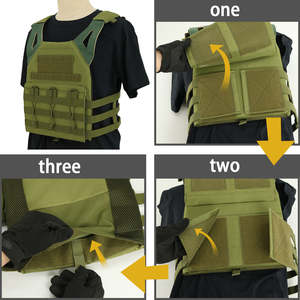 Gilets de chasse en toile unisexes pour sports de plein air en hiver, confortables, respirants, imperméables, anti-UV, ajustables - Product Image 4