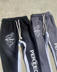 Qualité supérieure Meilleure vente Hommes Hiver Décontracté Écologique 100% Coton Respirant Survêtements Couleur Unie Confortable - Product Image 3