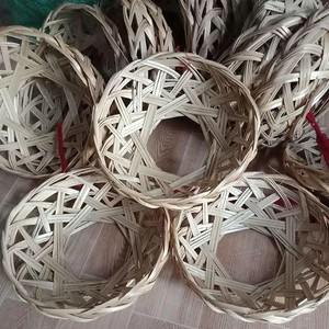 Natural Woven Bamboo <b>Trivet</b> of Many Sizes Effectively Prevent Heat, Suitable for Pots, Pans and Hot Plates - Product Image 4