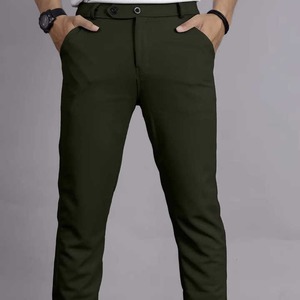 Pantalones de Golf de rendimiento para hombre, cintura alta, tela de lona transpirable, secado rápido, comodidad para caminar, uso de oficina, informal - Product Image 1