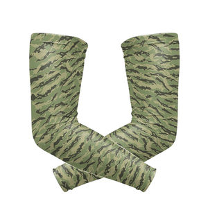 Mangas de brazo de refrigeración para hombres y mujeres para deportes Cubierta de protección solar UV para correr Ciclismo Logotipo personalizado Cubierta de brazo de refrigeración larga - Product Image 1