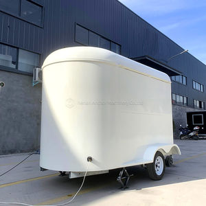 Remorque de bar vintage 300x200cm pour food truck, en fibre de verre et aluminium, kit de base pour la vente de glaces et de confiseries - Product Image 4