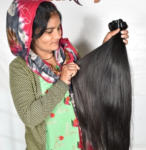 Vendeur de cheveux vierges en gros extensions de cheveux humains non transformés 100% faisceaux de cheveux vietnamiens bruts alignés sur les cuticules - Product Image 5