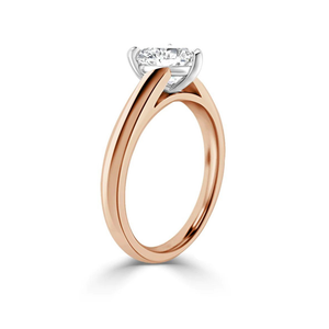 1.50 Carat Heart Shaped Moissanite <b>Solitaire</b> <b>Ring</b> in Rose Gold white Gold Yellow Gold - Product Image 2