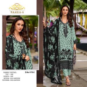 Traje paquistaní moderno de diseñador para mujer, trabajo de lentejuelas bordadas elegantes para fiestas y eventos festivos - Product Image 4