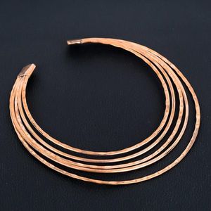 Collar de alta calidad hecho a mano de cobre Vintage, colgante bohemio único, regalo de estilo tradicional moderno, el mejor regalo de Navidad para mujer - Product Image 1