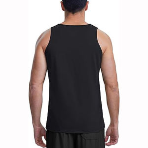 Débardeur de gym personnalisé pour hommes débardeurs d'entraînement en coton respirant sans manches style décontracté - Product Image 6