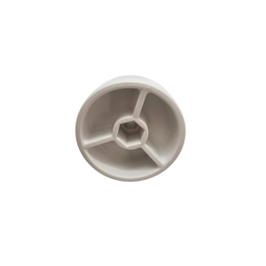 Perilla de nailon blanco para toldo de exterior, accesorios profesionales de plástico impreso para exteriores, certificado y fabricado en Italia - Product Image 2