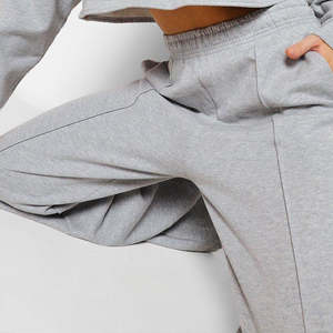 Custom Two Piece Set Tracksuit Women Crop Zip <b>Hoodie</b> Joggers Sweat Suits <b>Velour</b> 2 Piece Sets Sweatsuit Tracksuit - Product Image 2