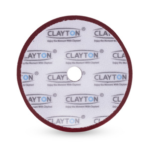 Tampon de polissage en laine blanche Clayton Car Care de 5 pouces (CL-WCF5) spécial pour polisseuse orbitale - Product Image 3