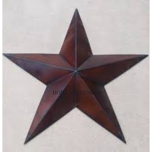 Producto de Venta caliente adornos de estrella de granero de estaño galvanizado para árbol de Navidad decoración de Navidad de gama alta estrella colgante para colgar - Product Image 4