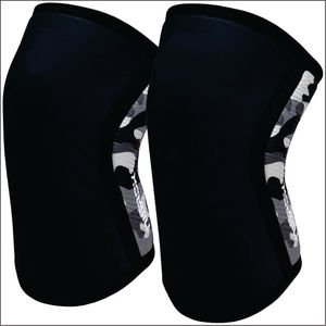 Rodilleras elásticas personalizadas de gran oferta para soporte de rodilla de manga de rodilla de levantamiento de pesas de neopreno - Product Image 2