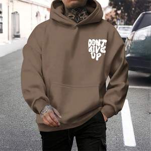 Fabricante de Sudaderas con Capucha Personalizadas, Sudaderas de Invierno de Forro Polar Grueso, Materiales Sostenibles, Transpirables, de Secado Rápido, con Diseño de Bolsillo - Product Image 1