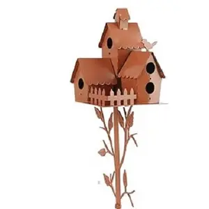 大型鸟笼用于家庭和花园向日葵笼宠物和动物屋大型小屋形状装饰营销金属鸟笼