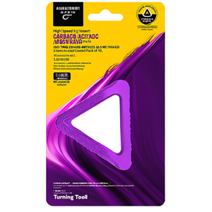 Inserto de Torneado de Alta Velocidad ISO TNMG 220408E-RMT9325 D.5,16mm MT-CVD con Recubrimiento, Paquete de 10 - Product Image 2