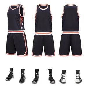 Camiseta de baloncesto, uniformes de baloncesto rápidos, equipo de entrenamiento de bolsillo para niños, camiseta de pelota azul personalizable para adultos, ropa deportiva - Product Image 4