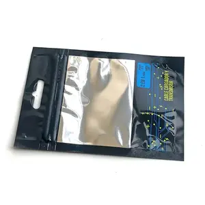 OEM Factory Sales 3C elektronische USB-Kunststoff-Kabel verpackungs tasche für Handy-Ladegeräte und-Kabel
