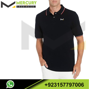 เสื้อเชิ้ตผู้ชาย - เสื้อกอล์ฟที่สะดวกสบายและระบายอากาศได้ดีสําหรับโอกาสธุรกิจและช่วงฤดูร้อน มีทุกขนาด - Product Image 5