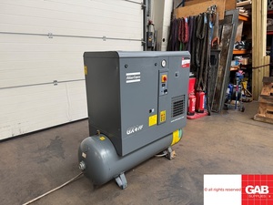 Compresor de aire de tornillo rotativo ATLAS COPCO GX4FF EP con secador integrado en venta - Compresor de aire económico - Product Image 2