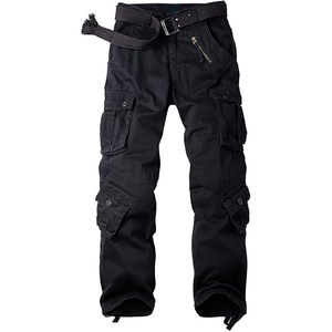 Pantalons de travail pour hommes de qualité unique, sur mesure, confortables, en tissu de coton et avec plusieurs poches - Product Image 2