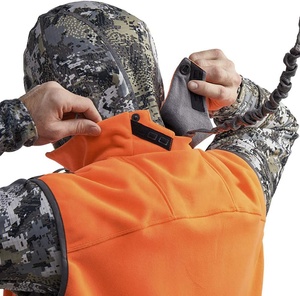 Ropa de caza para hombre de calidad superior, chaleco polar, chaqueta Softshell, logotipo bordado personalizado, chalecos cálidos de invierno para hombre - Product Image 2