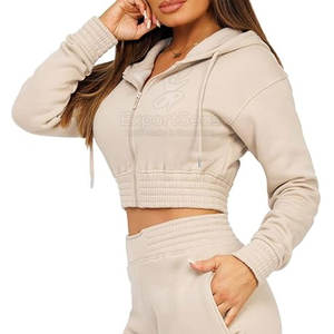 En stock nuevo, Top corto ligero para mujer, chándal hecho a medida para mujer, Top corto, chándal a la venta - Product Image 5