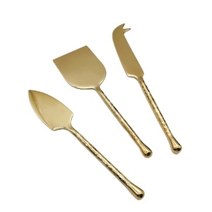 Servidor de queso de alta calidad de acero inoxidable caliente Premium Servidor de pastel de aspecto clásico vintage Premium Servidor de pastel de lujo niquelado - Product Image 6