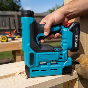 <span class=keywords><strong>Chiodatrice</strong></span> <span class=keywords><strong>a</strong></span> Batteria 20V per Fissaggio Rapido, Portatile ed Elettrica per Lavori Professionali di Falegnameria - Product Image 3