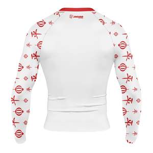 Men's Heat Gear Compression <b>Long</b>-<b>Sleeve</b> T-Shirt Regular Fit Rash Guard for Men Women Adults - Product Image 2