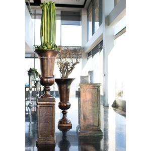 <b>Black</b> Color Metal <b>Flower</b> <b>Vase</b> Trumpet <b>Vase</b> for Home Party Dinner Tabletop Event Hotel Decoration Tall Metal <b>Vase</b> - Product Image 4