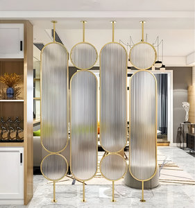 ที่กั้นหน้าจอเหล็กดัดสุดหรูแบบนอร์ดิกที่กำหนดเองทันสมัยแผงกั้นติดผนังรับประกันราคาต่ำ - Product Image 4