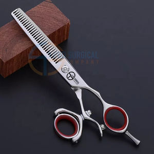 ชุดกรรไกรตัดผมสแตนเลสมืออาชีพชุดกรรไกรตัดผมผอมบางพร้อมใบมีดคม - Product Image 1