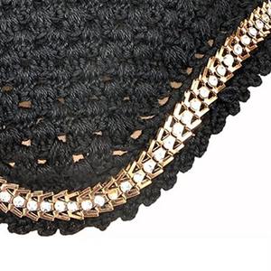 Voile anti-mouches et bonnet d'oreille en maille pour cheval, haute qualité, logo et couleur personnalisés - Product Image 6